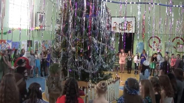 Новогодняя ёлка 7-8 классы. 4 часть смотреть онлайн