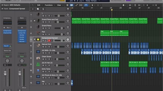 КАК СДЕЛАТЬ КАЧЕВЫЙ TRAP БИТ В СТИЛЕ LIL PUMP ЗА 5 МИНУТ?// БИТ В СТИЛЕ LIL PUMP//Logic Pro X смотреть онлайн