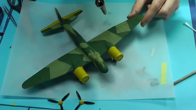 Junkers Ju-88 A-4 Revell 1/72 WW2 Aircraft Model - Part 2