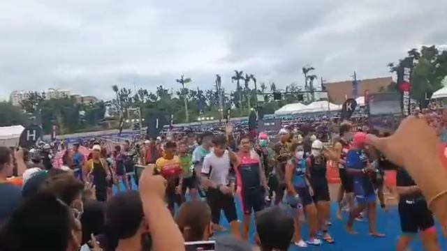 the Triathletes of the MEGAWORLD CEBU IRONMAN 70.3