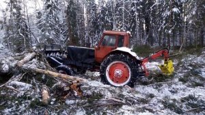 Лесной отвал "Горыныч".