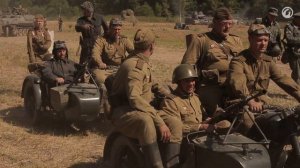 Реконструкция танкового сражения Великой Отечественной