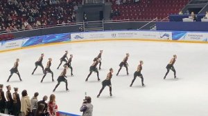 Санрайз-3 (юниоры) – ПП, КМС (ВС «Кубок МАВИС» по синхронному катанию, 3-4.II.24)
