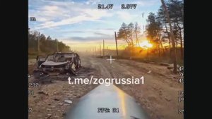 Удары оптоволоконными FPV-дронами по технике Всу в районе н.п. Писаревка Сумской области 💥🇷🇺👊