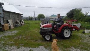 Японский мини трактор 4WD Shibaura P175F, ПСМ в наличии