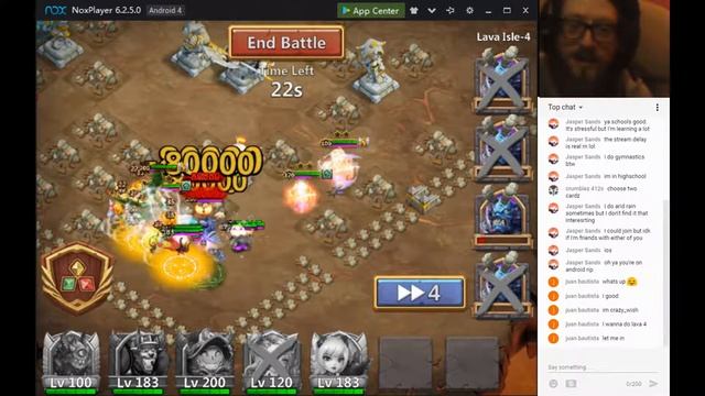 Castle Clash - Lava 4 with Guild Mates смотреть онлайн