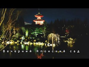 ⛩️Вечерний Японский сад парка Галицкого