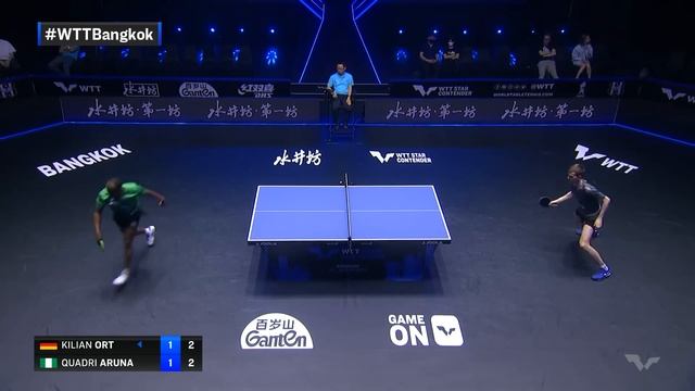 Kilian Ort vs Quadri Aruna | MS R32 | WTT Star Contender Bangkok 2023