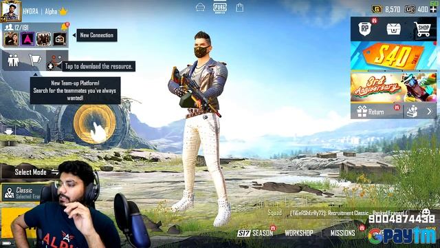 🔴H¥DRA | Alpha! - ELITES DAY 1! 😎 (FACECAM) 🤩|| PUBG MOBILE! 😋