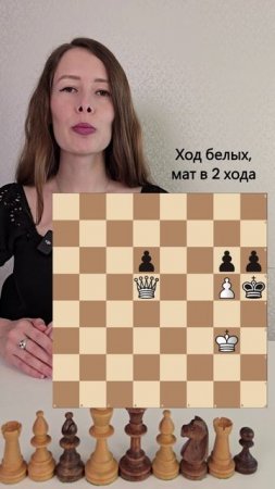 Шахматы мат в 2 хода