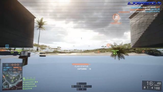 Battlefield 4 - Swimming under the map (Bug Series) [FULL HD] смотреть онлайн