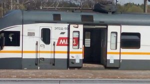 Электропоезд ЭП2Д 0048 ЦППК станция Чехов