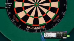 Dolan v Anderson L16 2024 World Darts Championship