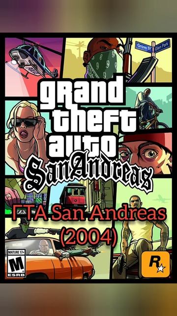 Все части GTA!#gta #гта #всечастигта