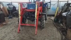 Трактор Т- 40 с куном .