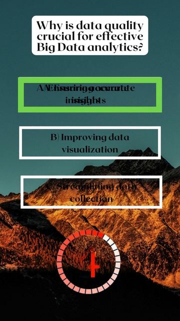 Why is data quality crucial for effective Big Data analytics? смотреть онлайн