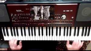 Льдинка_Лариса Долина_Кавер на синтезаторе korg pa 700