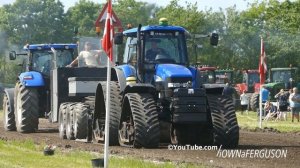 New Holland T7.260, T7.315, TM155, TM165, T7070 & TG285 Pulling The Sledge | Tractor Pulling DK