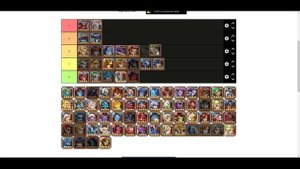 IDLE HEROES TIER LIST