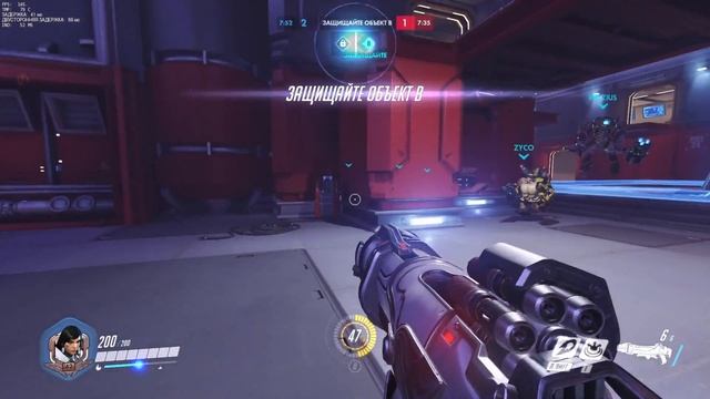 Overwatch. Pharah. Играю ranked смотреть онлайн