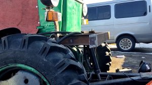 Нужен ли бампер трактору? Мой вариант на Т-40АМ