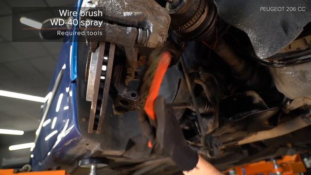 Hoe een voorste draagarm vervangen op een PEUGEOT 206 1 (2D) [AUTODOC-TUTORIAL] смотреть онлайн