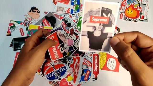 Supreme Sticker Collection | Part - 1 | Super Rare Supreme | Indian Hypebeast