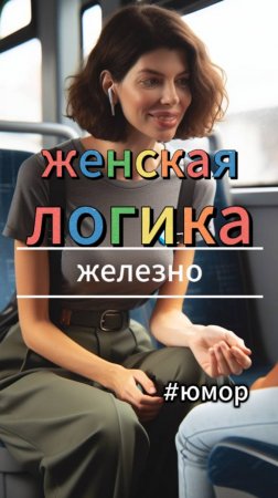 #юмор Женская логика