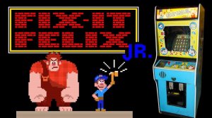 Играю в игру мастер Феликс Младший из мультфильма Ральф