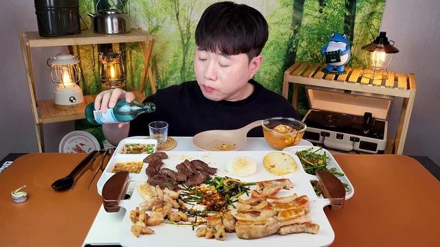 쫄깃고소함의 끝판왕!! 소곱창 염통 소막창 소특양🥩 곱이 가득한 곱창구이😍｜Beef Intestines Mukbang eating show ASMR Realsound
