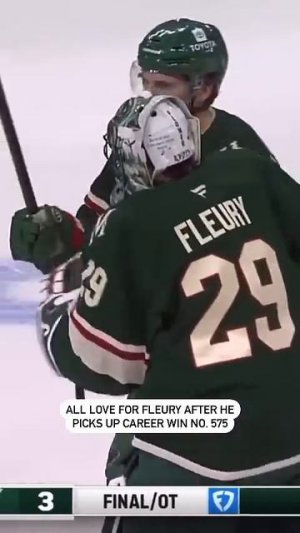 What A Moment For Marc Andre Fleury