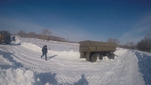 Как мы прицеп от камаза доставали смотреть онлайн