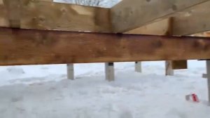 Крепление обвязки к стальным оголовкам бетонных свай.