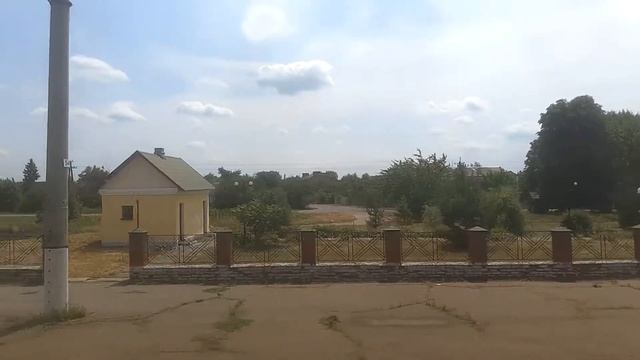 Глазами пассажира. Станция Абазовка Украина 07.07.2019 смотреть онлайн