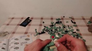 Сборка лего STAR WARS (Йода) последняя часть