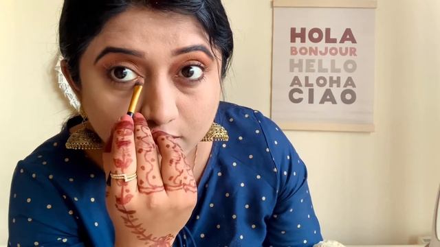 Easy Indian Festive Makeup Tutorial l Diwali Makeup Vlog l Simple Festive Makeup For Beginners l
