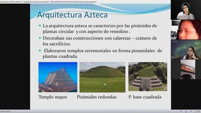 Arquitectura maya azteca e inca