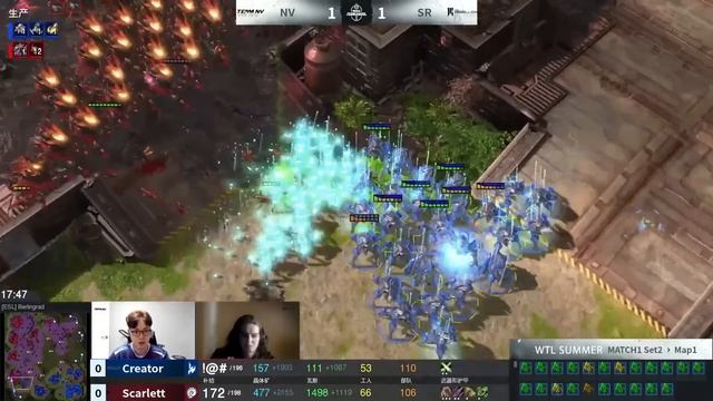 StarCraft 2: CREATOR s SCARLETT - World Team League 2022 Summer: Regular Season смотреть онлайн