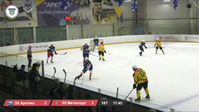 ХК Арктика - ХК Металлург
