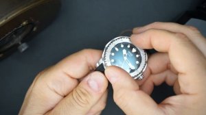 Wise Diving 300m Automatic Dive Watch Teal Dial - Bright Lume - Well Made Affordable Diver