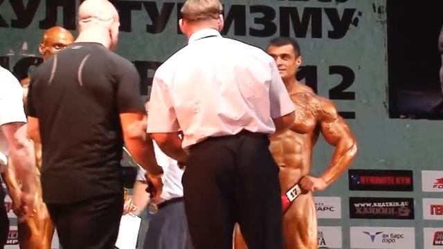 Культуризм свыше 179см на Кубке Казани 2012 (награждение)