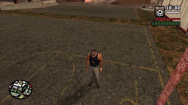 East Los Santos Basketball Court Retextured in GTA San Andreas! (HD)