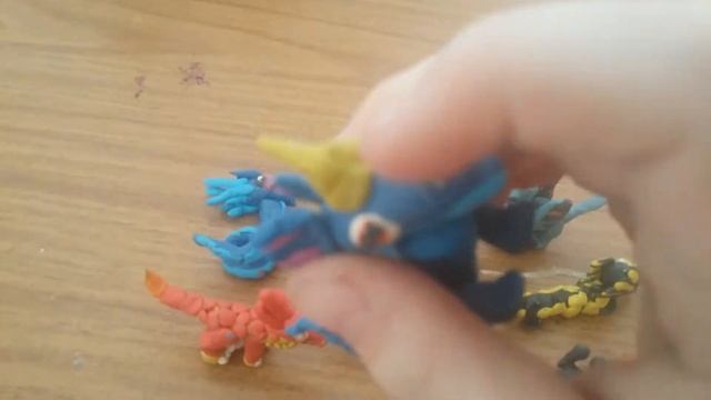 Легенды дракономани из пластилина