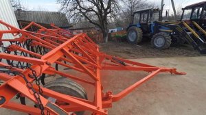 Культиватор КПС-4,2(оригінал) після ремонту. Огляд тракторів.