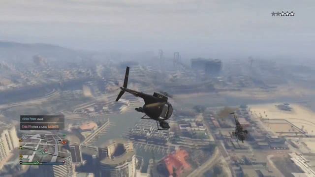Buzzard vs  Buzzard Gta Online