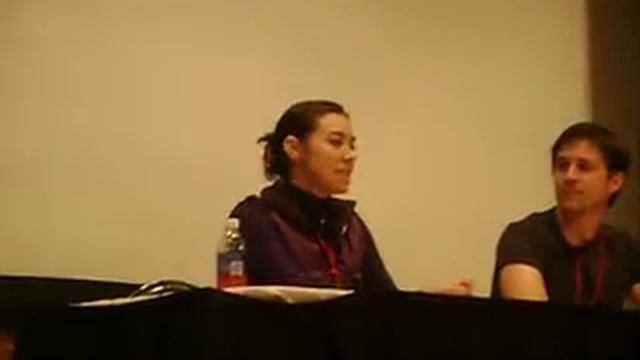 Phoenix Comicon 09 Yuri Lowenthal and Tara Platt part 4 смотреть онлайн