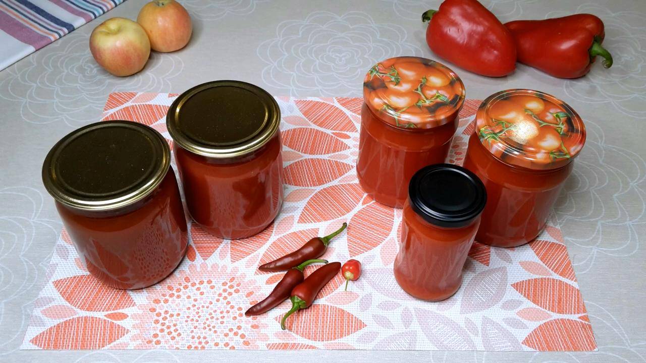 Кетчупы. Два вида разных рецептов. Ароматные и очень вкусные заготовки на зиму. РецептПП.