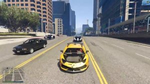 УГАРНЫЙ ТРОЛЛИНГ КОПОВ! ПОЛИЦЕЙСКАЯ ПОГОНЯ ЗА ЛАМБОРДЖИНИ В GTA 5 ONLINE! ГТА 5 ПОГОНИ