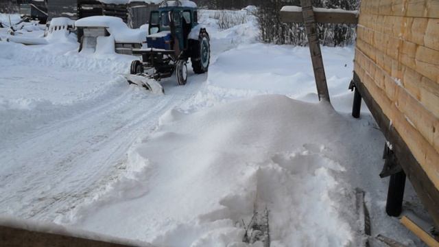 Чистка снега Т 40 12 01 19 смотреть онлайн