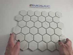 Мозаика HEXAGON CARRARA MATTE
